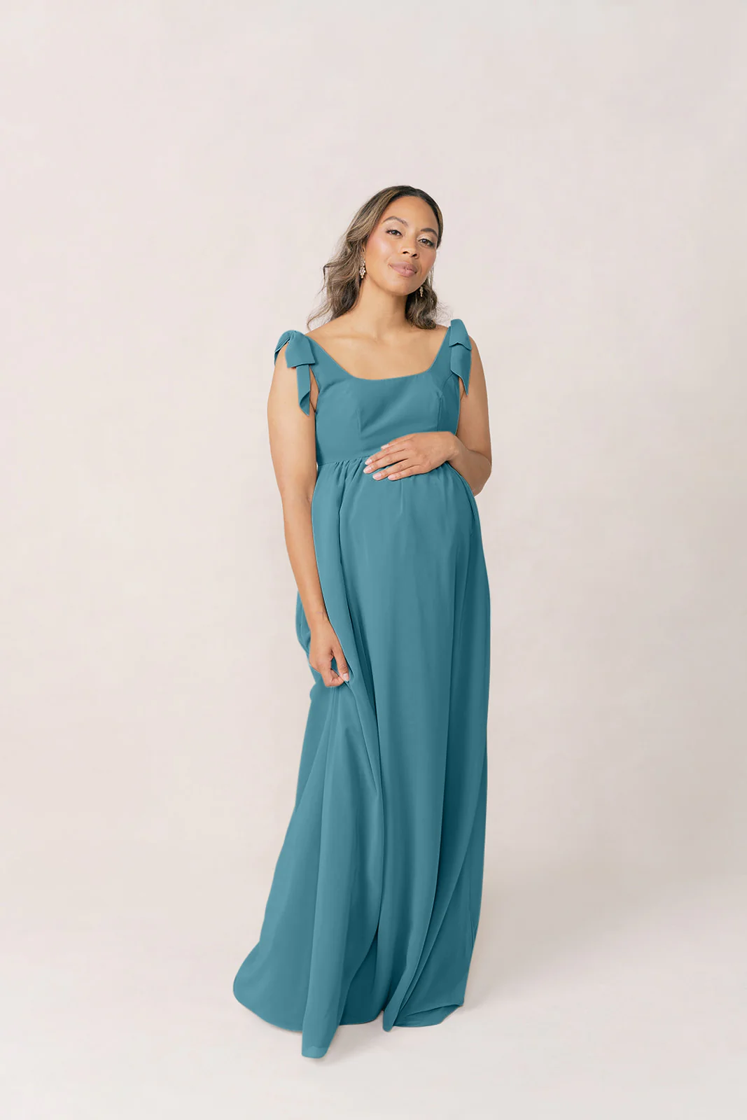 Maternity Bowie Chiffon Dress | Made To Order - Image 14
