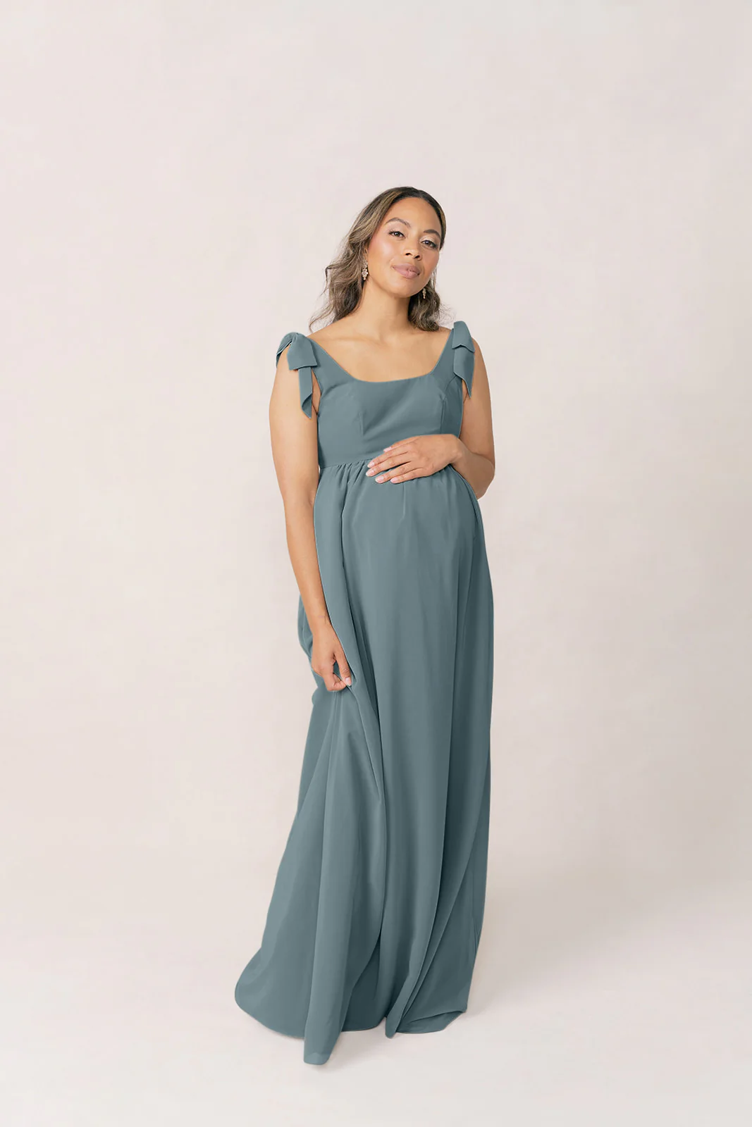 Maternity Bowie Chiffon Dress | Made To Order - Image 19