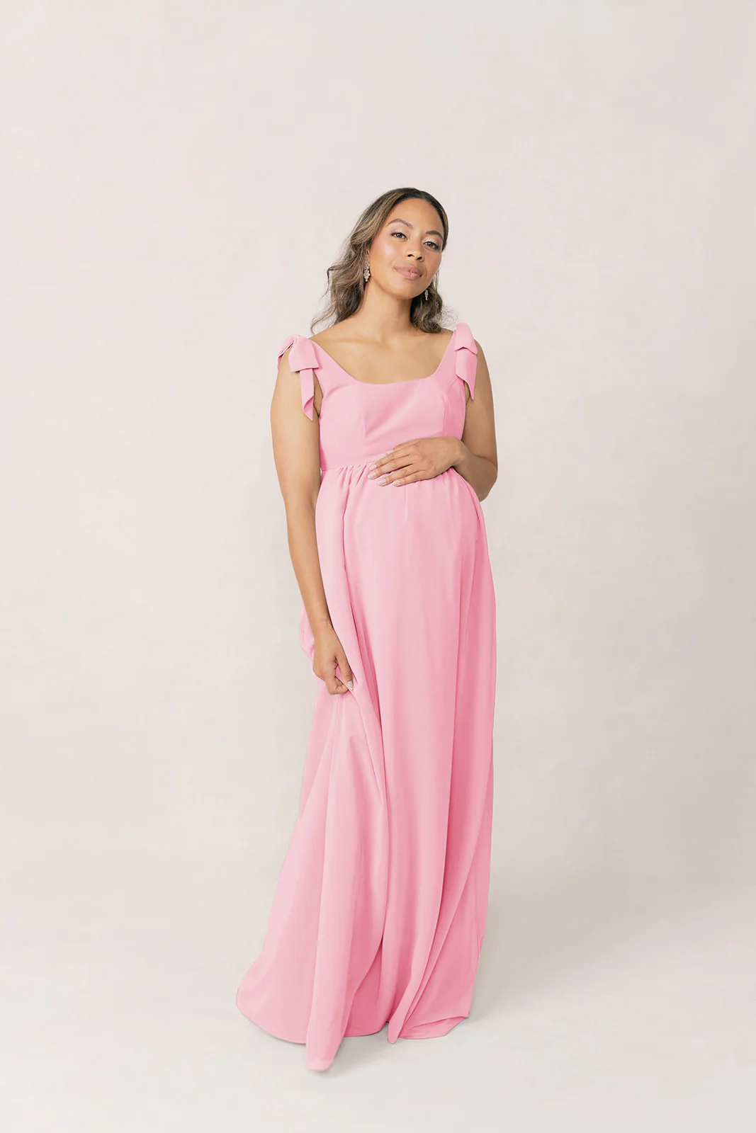 Maternity Bowie Chiffon Dress | Made To Order - Image 36
