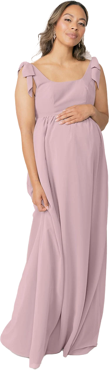 Maternity Bowie Chiffon Dress | Made To Order - Image 86