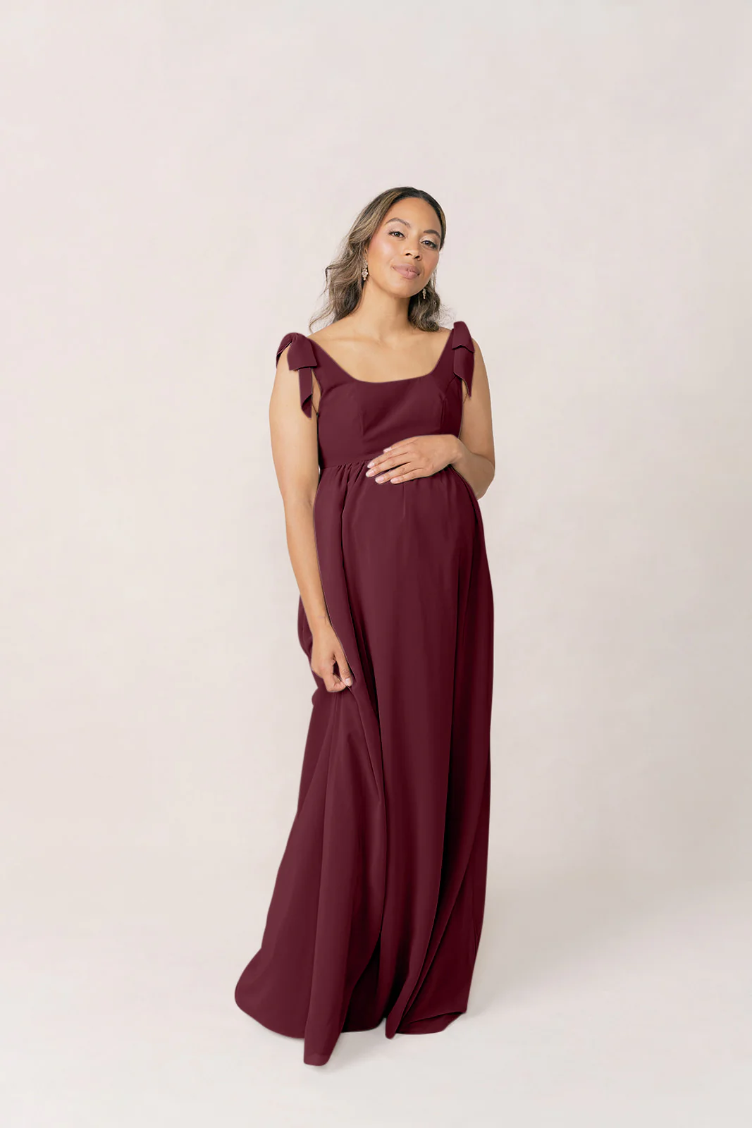 Maternity Bowie Chiffon Dress | Made To Order - Image 9