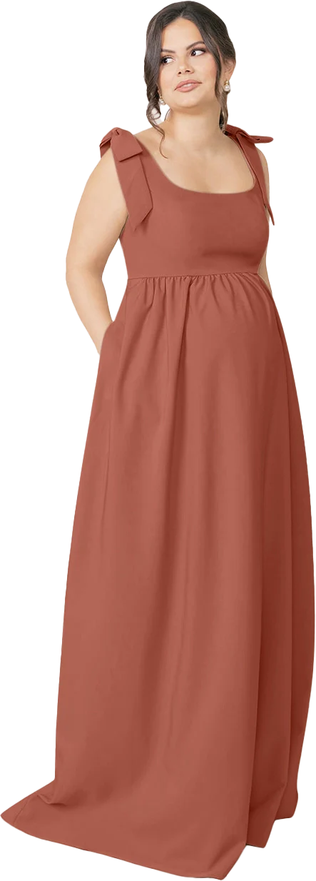 Maternity Bowie Crepe Dress | Made To Order - Image 41