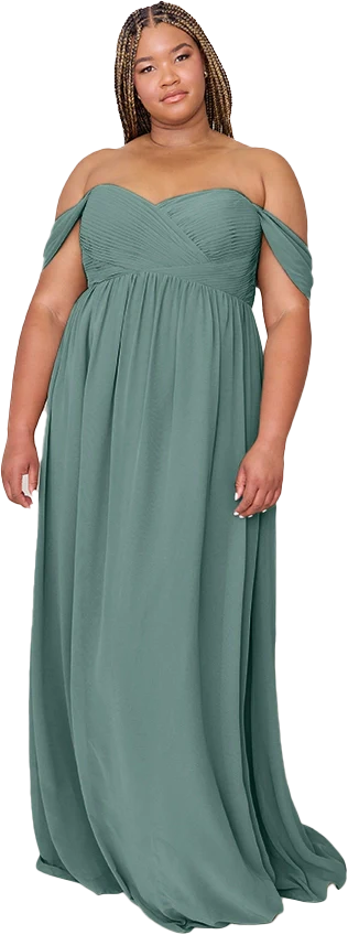 Maternity Kennedy Chiffon Convertible Dress | Made To Order - Image 85