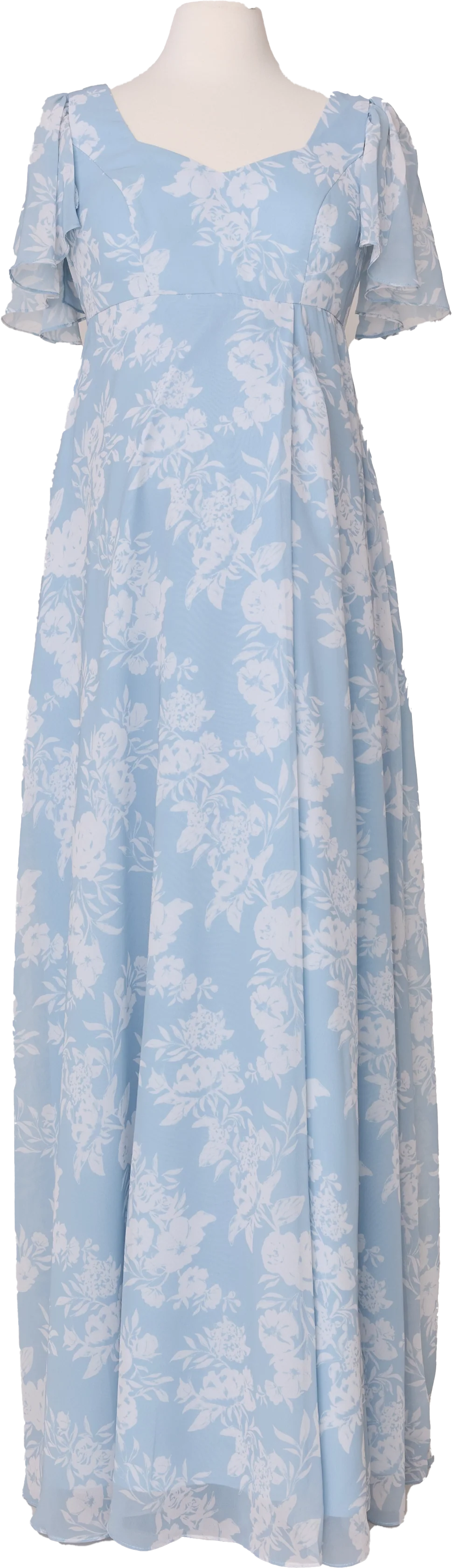 Maternity Madeline Convertible Chiffon Floral Print Dress | Made To Order - Image 27