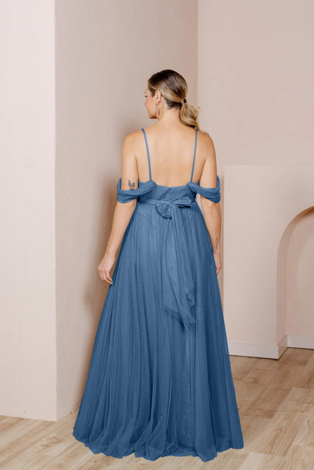 Maternity Rosalie Tulle Convertible Dress | Made To Order - Image 20