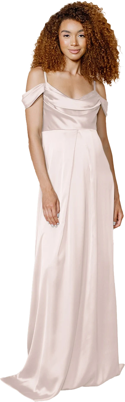Maternity Sienna Satin Dress | Made To Order - Image 61