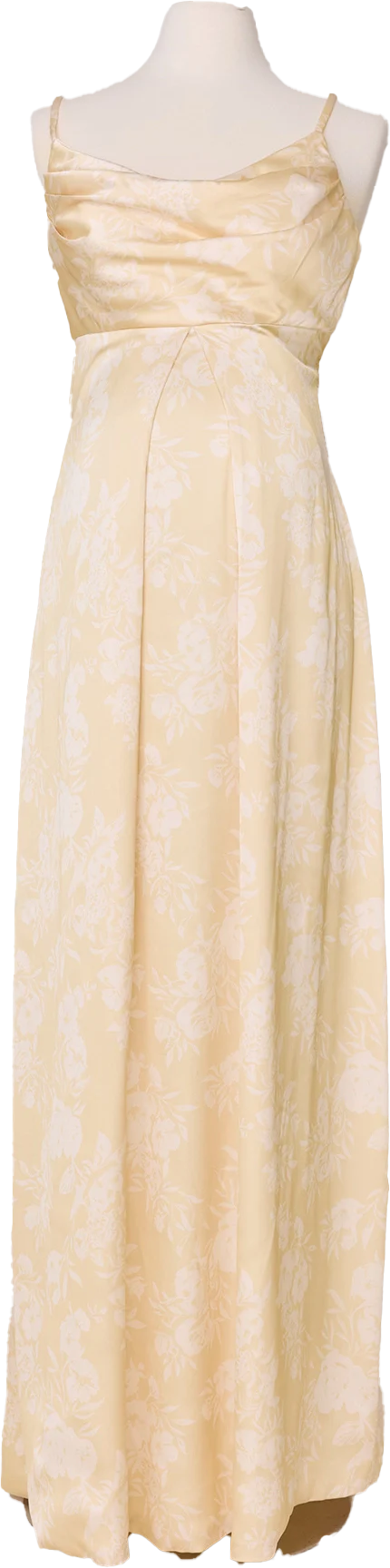 Maternity Skye Satin Floral Print Dress | Made To Order - Image 50