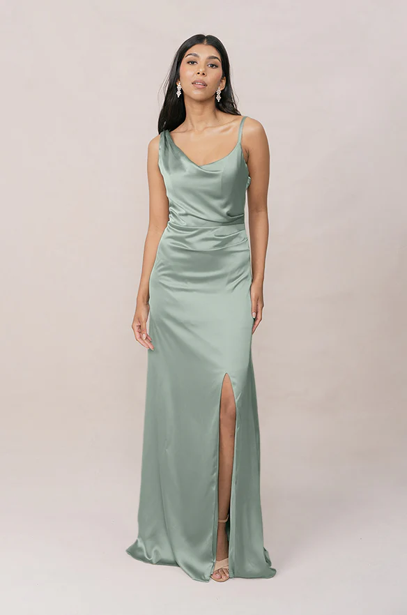 Maxine Satin Dress | Made To Order - Image 135