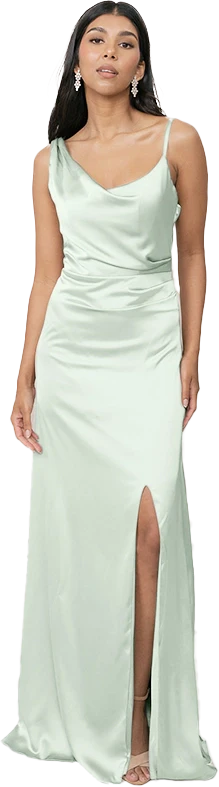 Maxine Satin Dress | Made To Order - Image 156