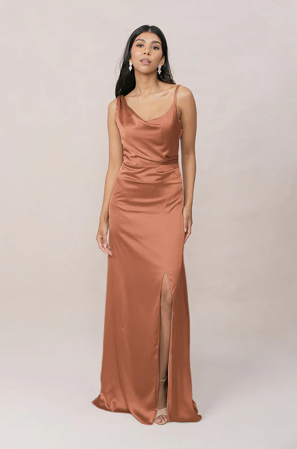 Maxine Satin Dress | Made To Order - Image 73