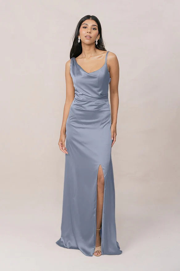 Maxine Satin Dress | Made To Order - Image 87
