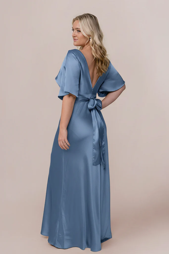 Maya Satin Dress | Made To Order - Image 114