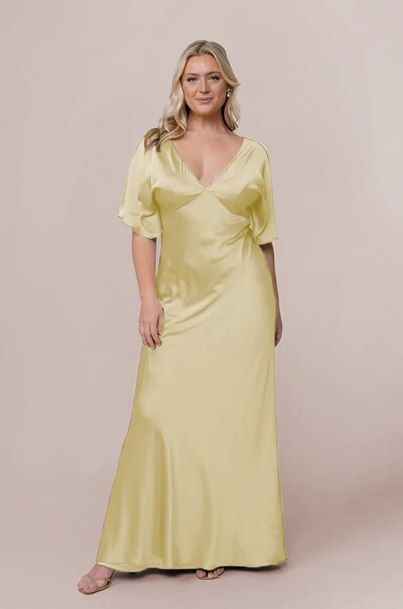 Maya Satin Dress | Made To Order - Image 47