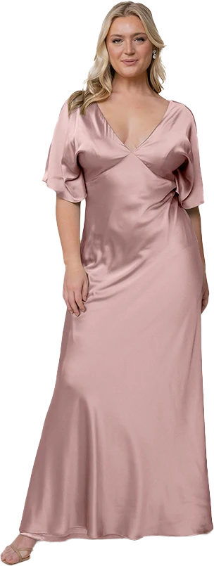 Maya Satin Dress | Made To Order - Image 96