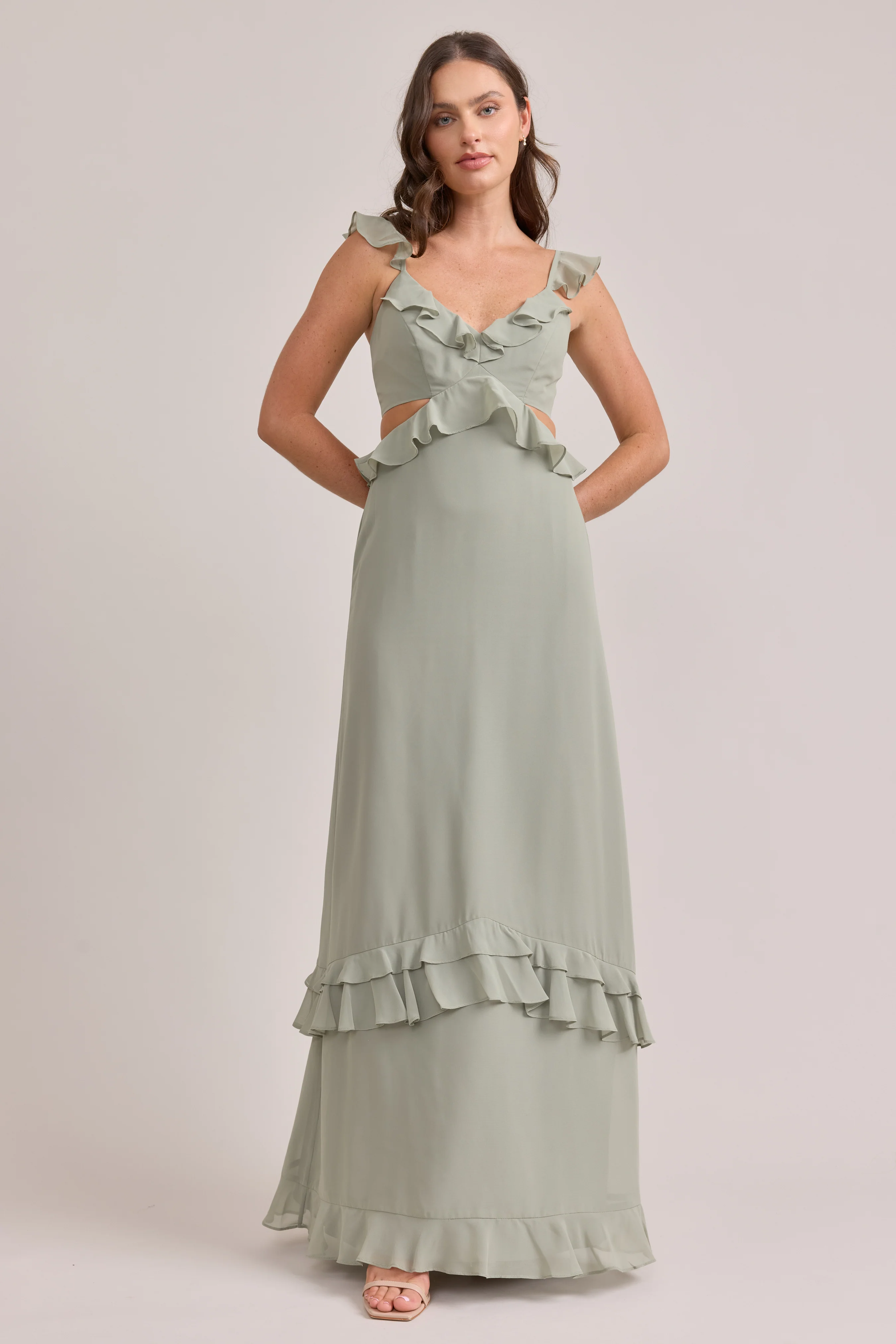 Mia Chiffon Dress | Made To Order - Image 117