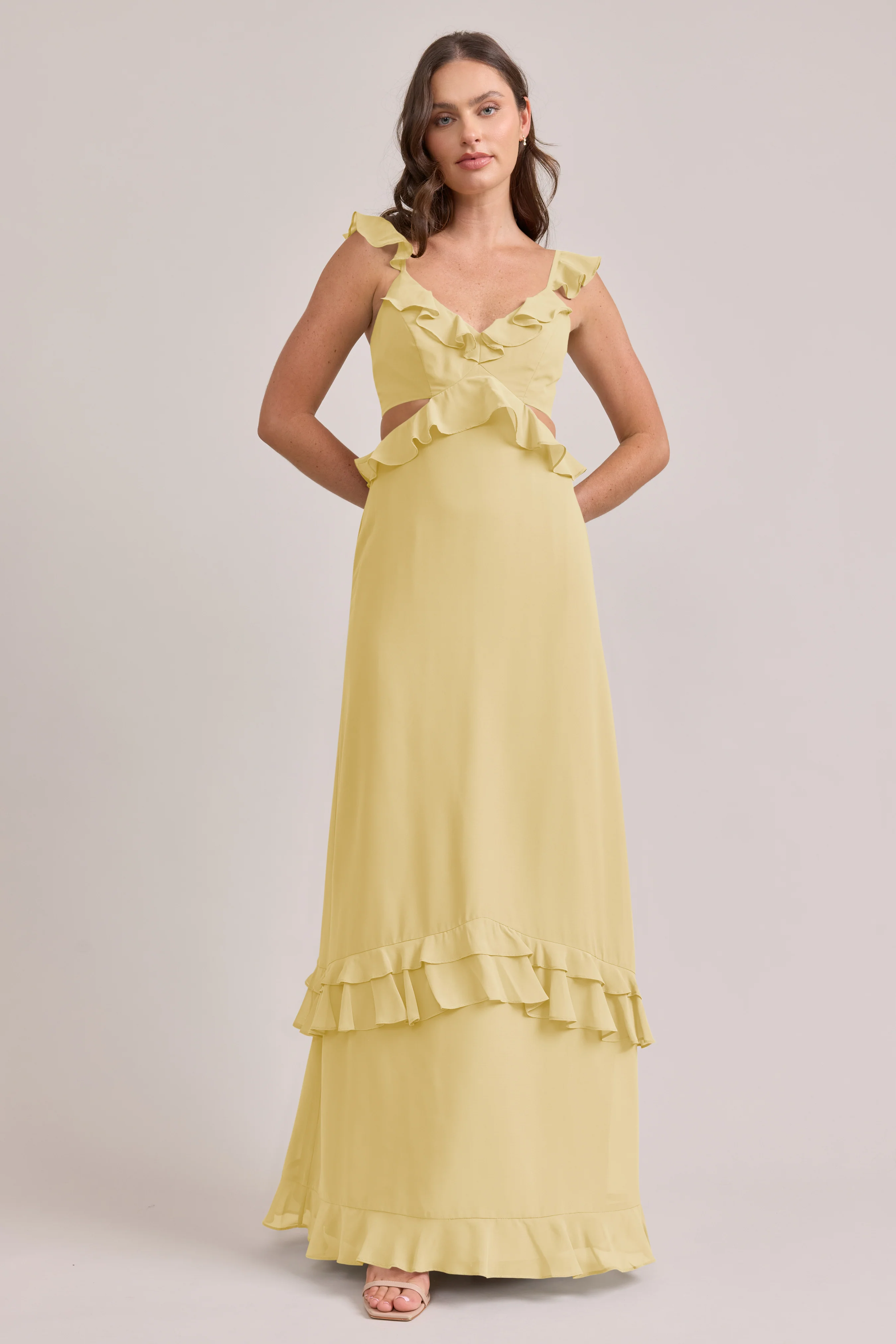 Mia Chiffon Dress | Made To Order - Image 128