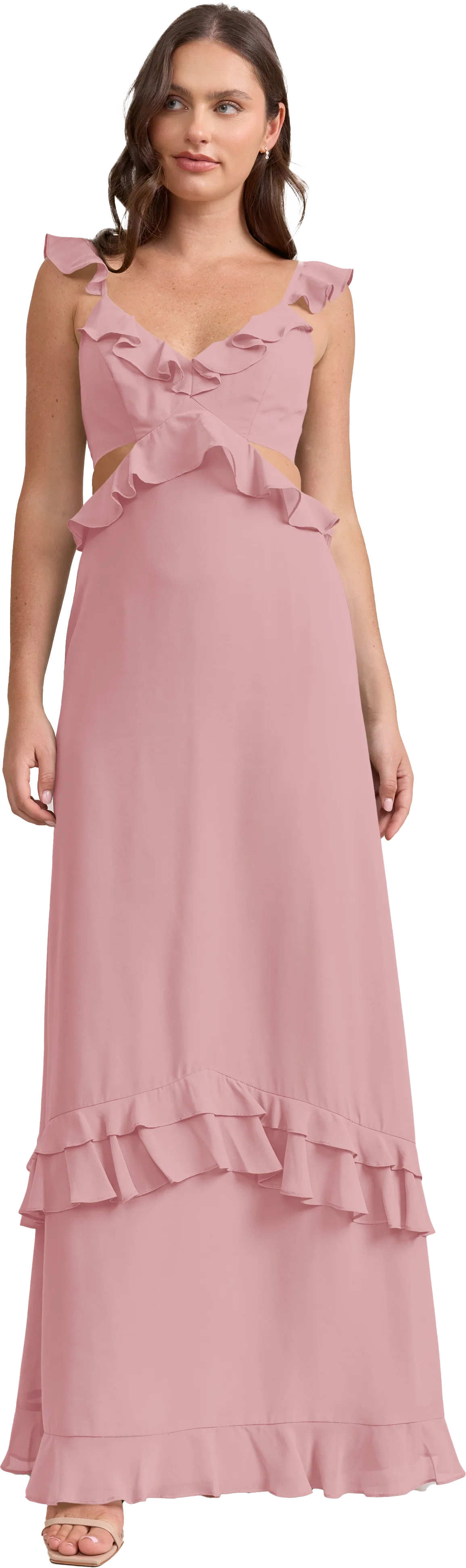 Mia Chiffon Dress | Made To Order - Image 133