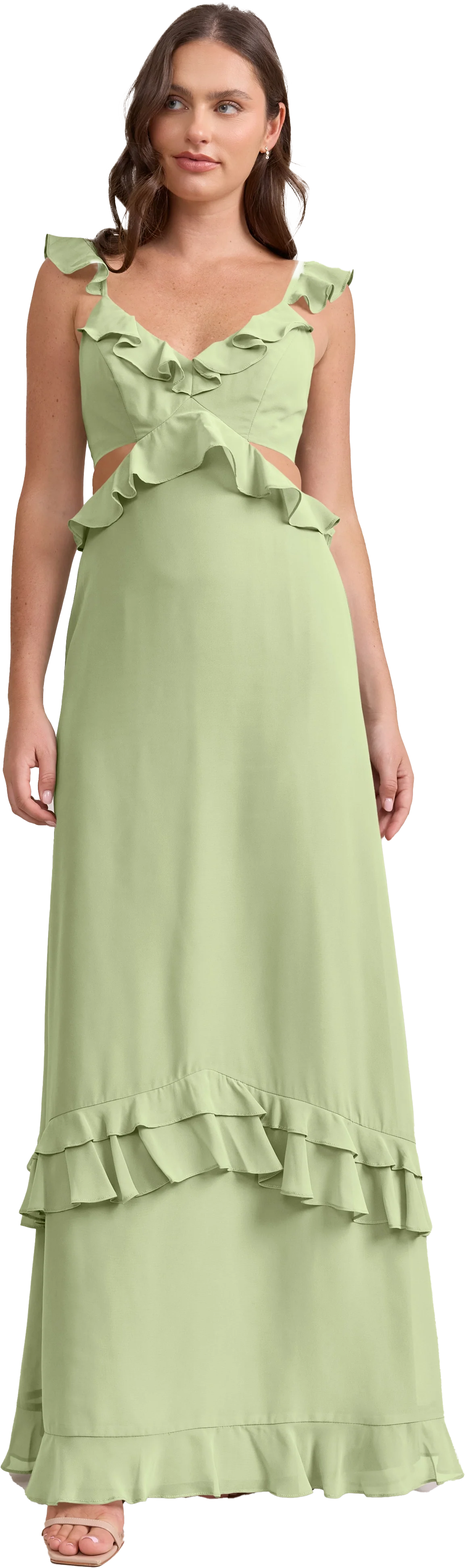 Mia Chiffon Dress | Made To Order - Image 152