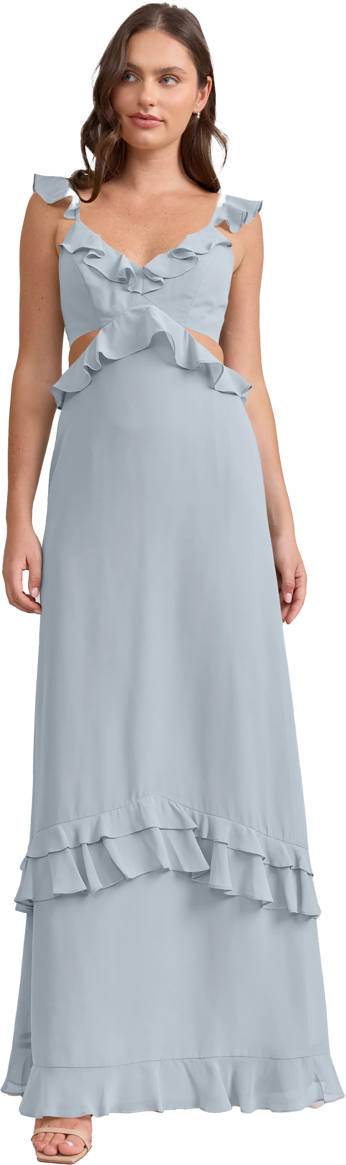 Mia Chiffon Dress | Made To Order - Image 167