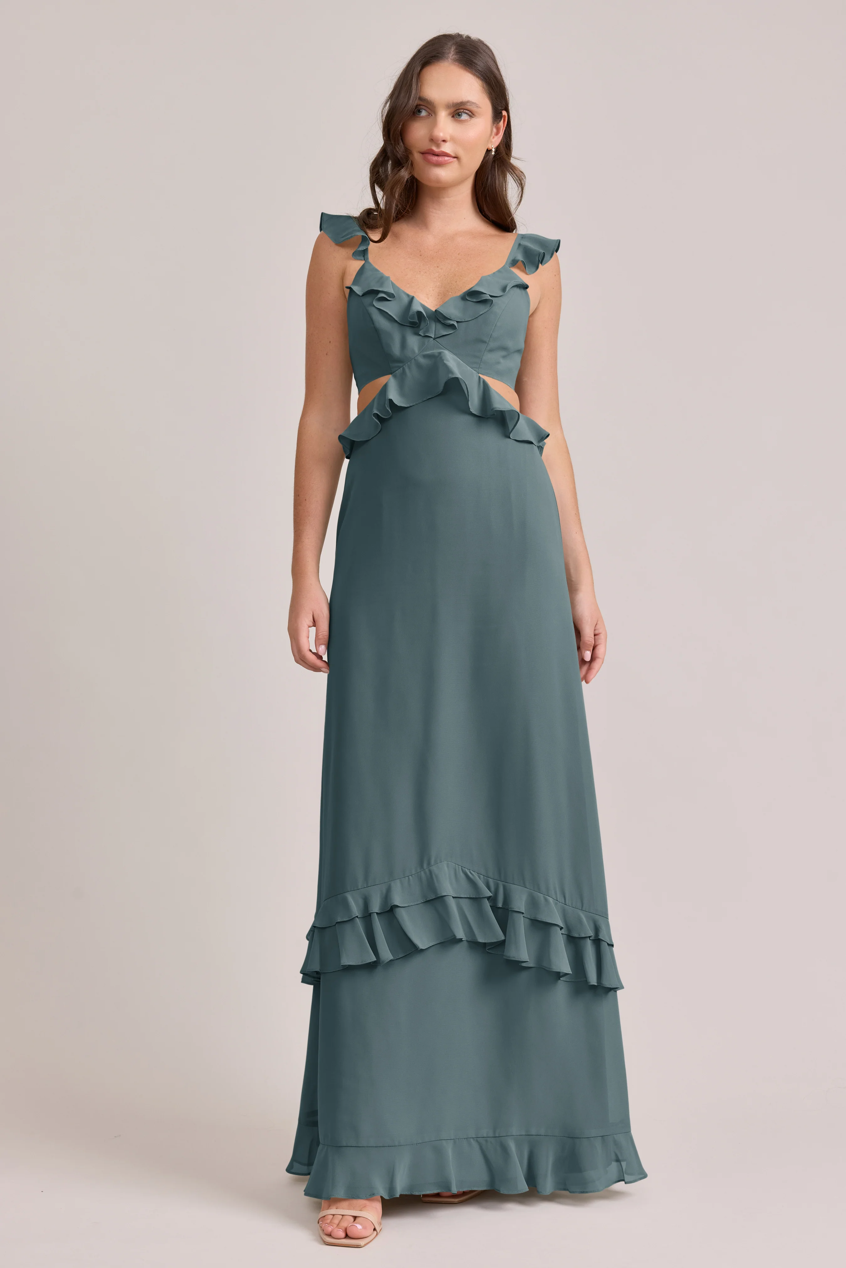 Mia Chiffon Dress | Made To Order - Image 43