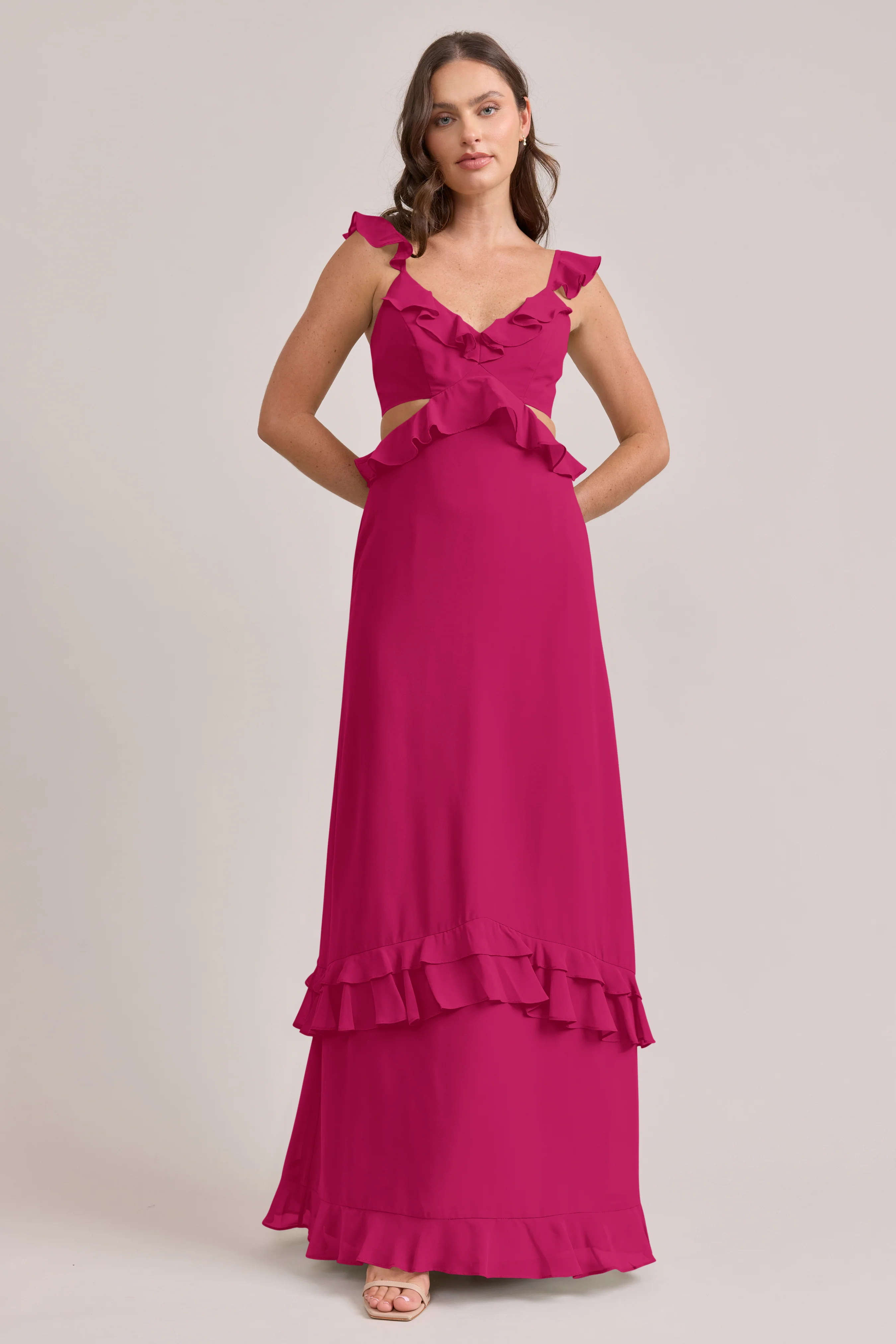 Mia Chiffon Dress | Made To Order - Image 51
