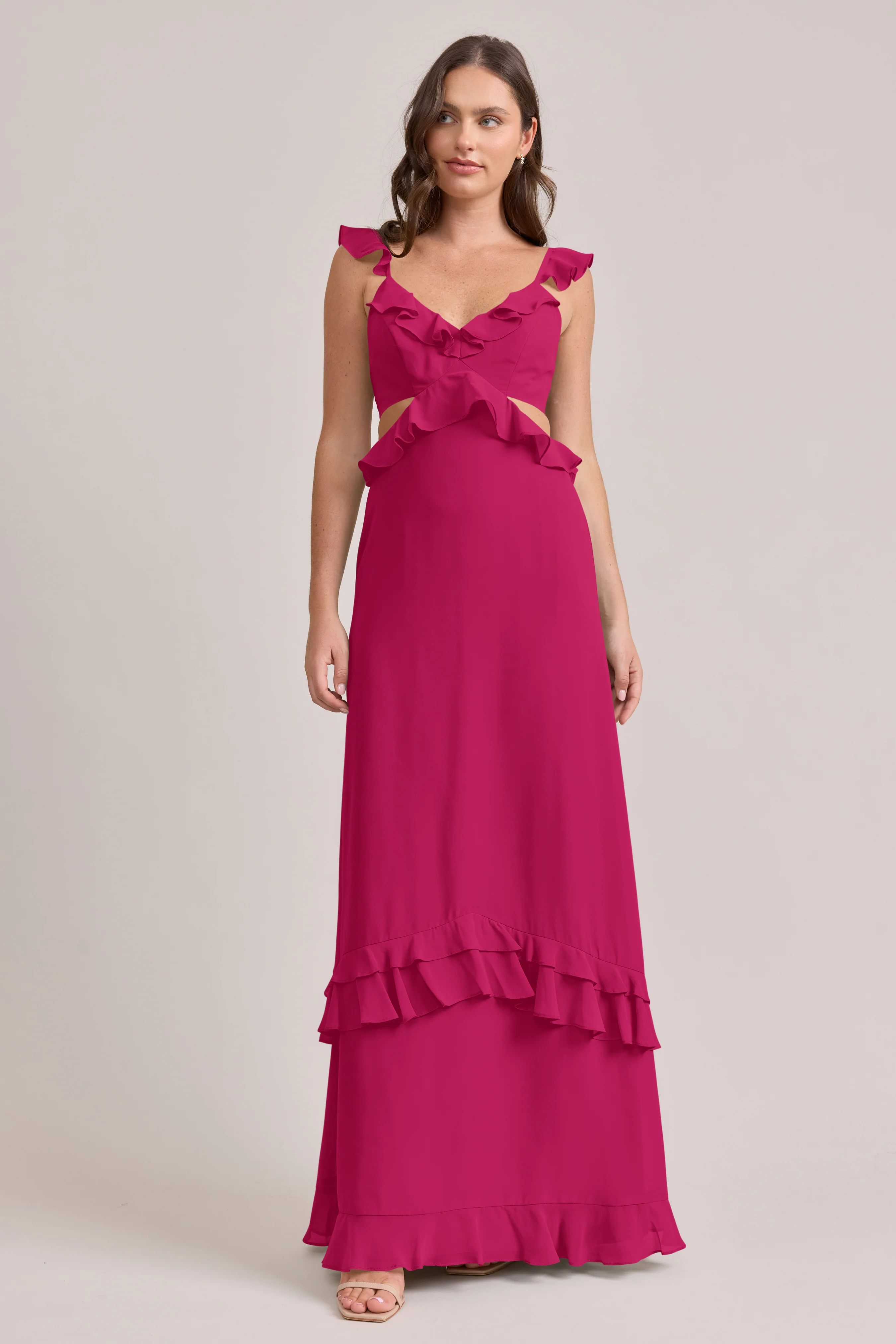 Mia Chiffon Dress | Made To Order - Image 52