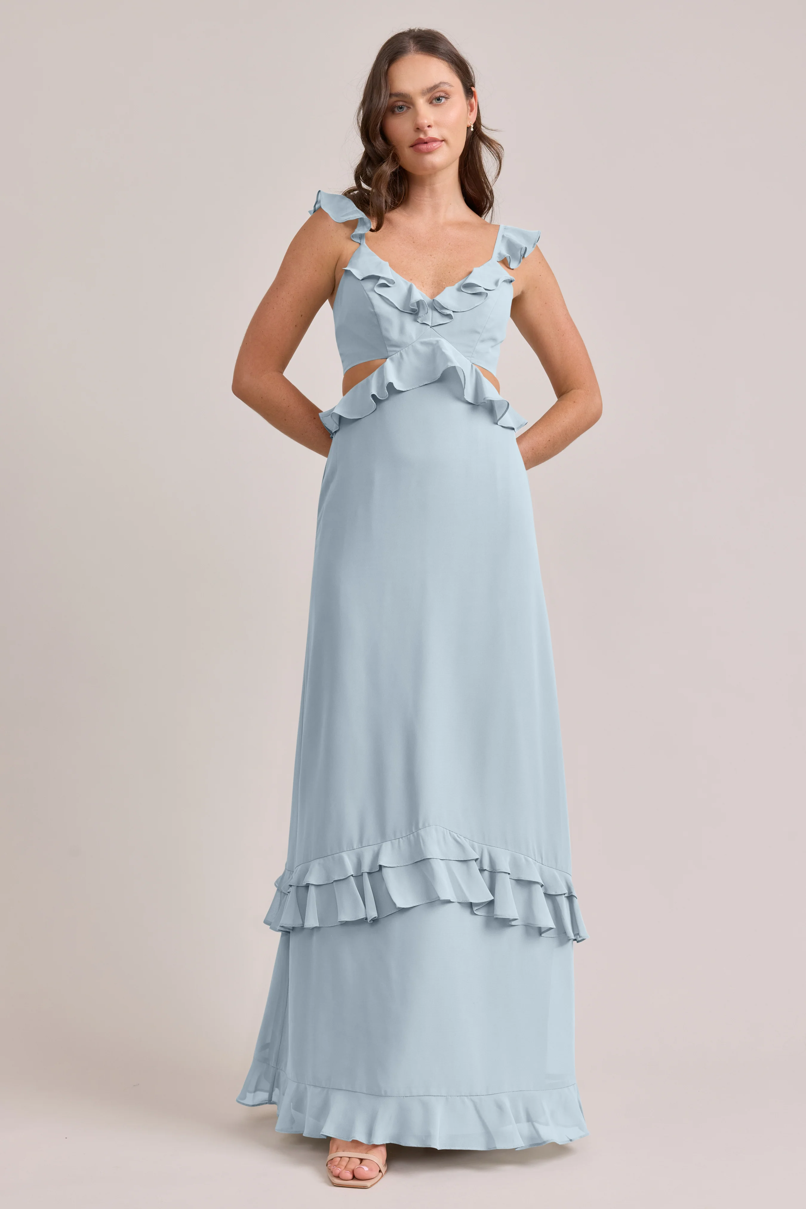 Mia Chiffon Dress | Made To Order - Image 57