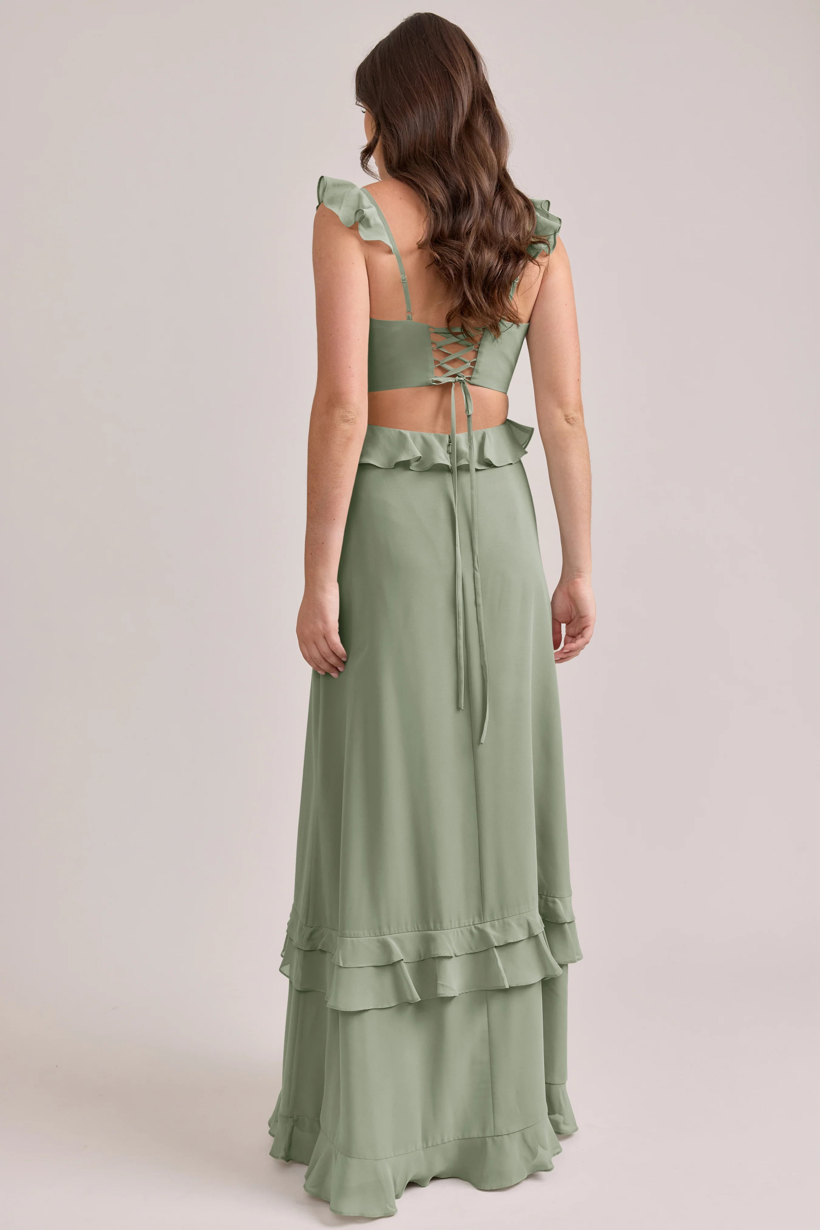Mia Chiffon Dress | Made To Order - Image 80