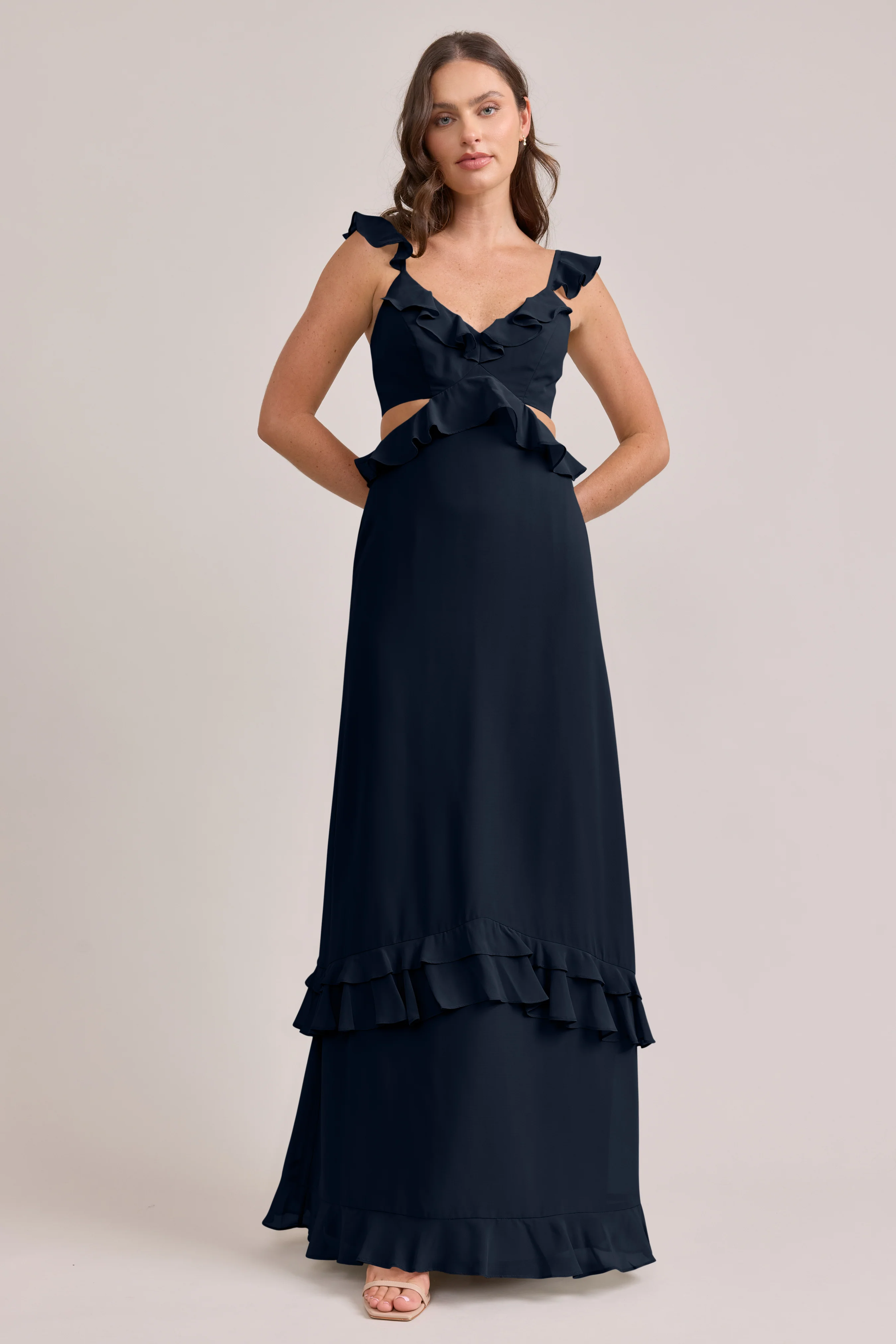 Mia Chiffon Dress | Made To Order - Image 81