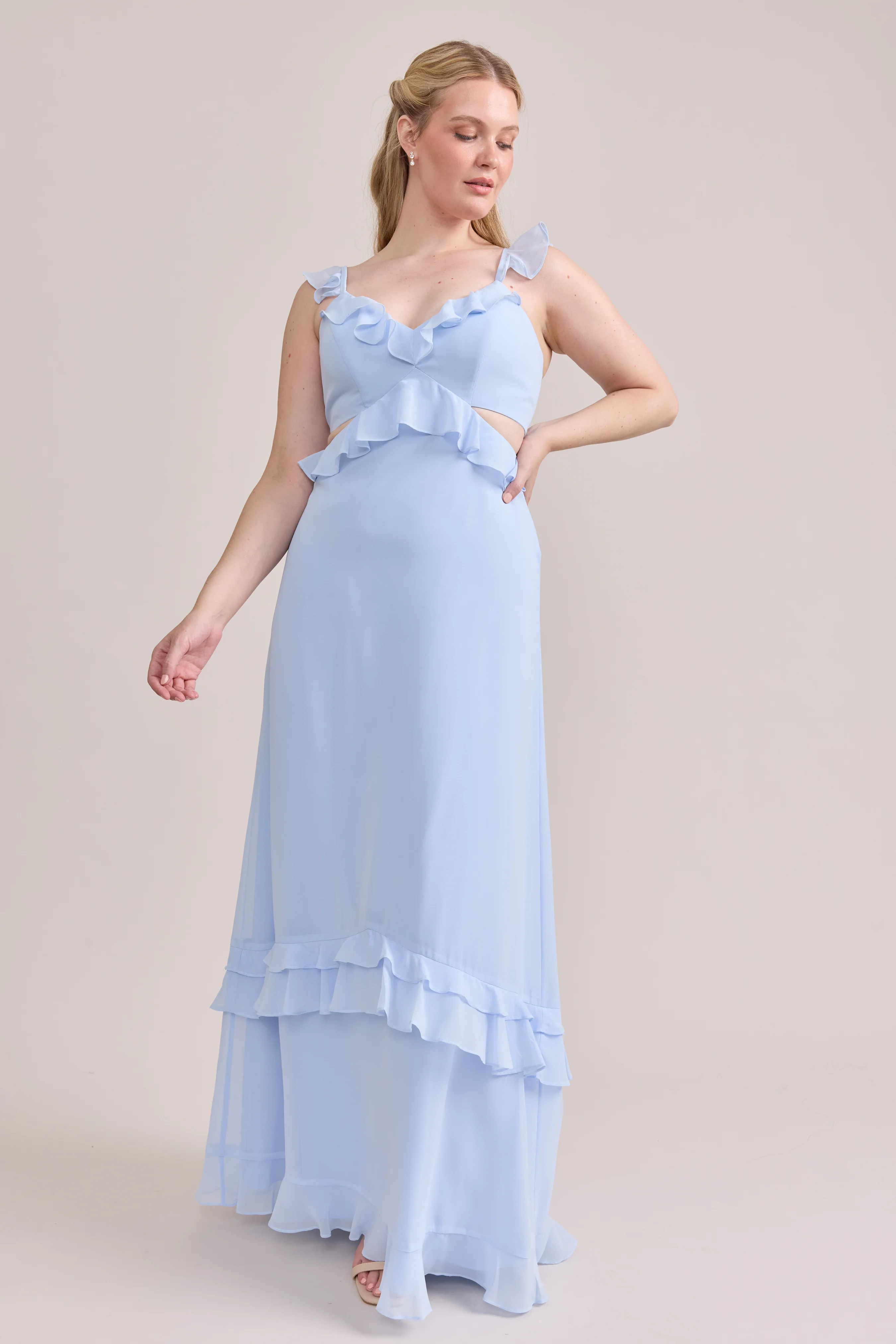 Mia Chiffon Dress | Made To Order - Image 90