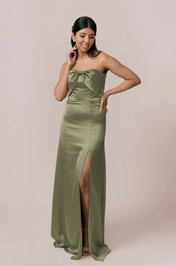 Monroe Satin Dress | Made To Order - Image 50