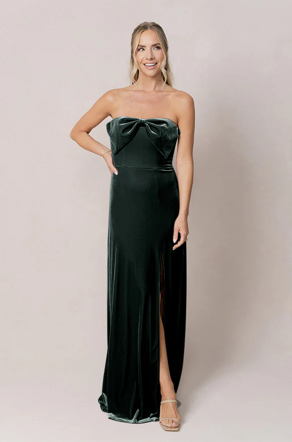 Monroe Velvet Dress | Made To Order - Image 14