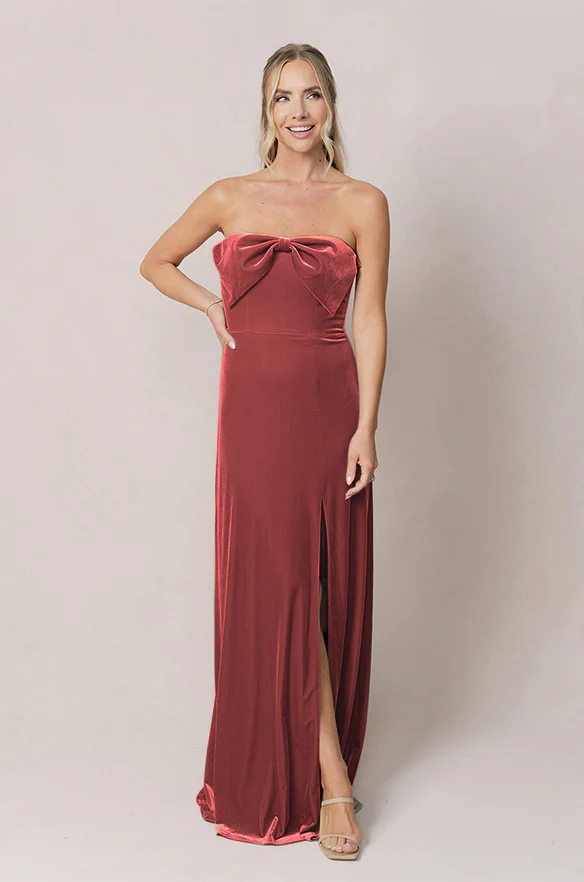 Monroe Velvet Dress | Made To Order - Image 22