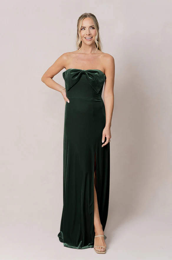 Monroe Velvet Dress | Made To Order - Image 24
