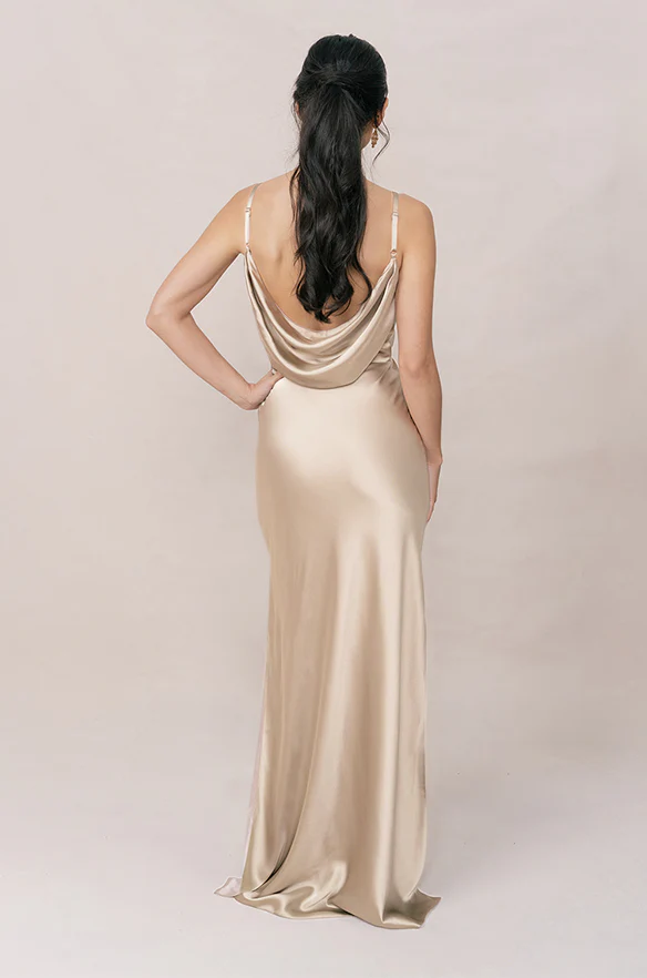 Nadia Satin Dress | Made To Order - Image 103