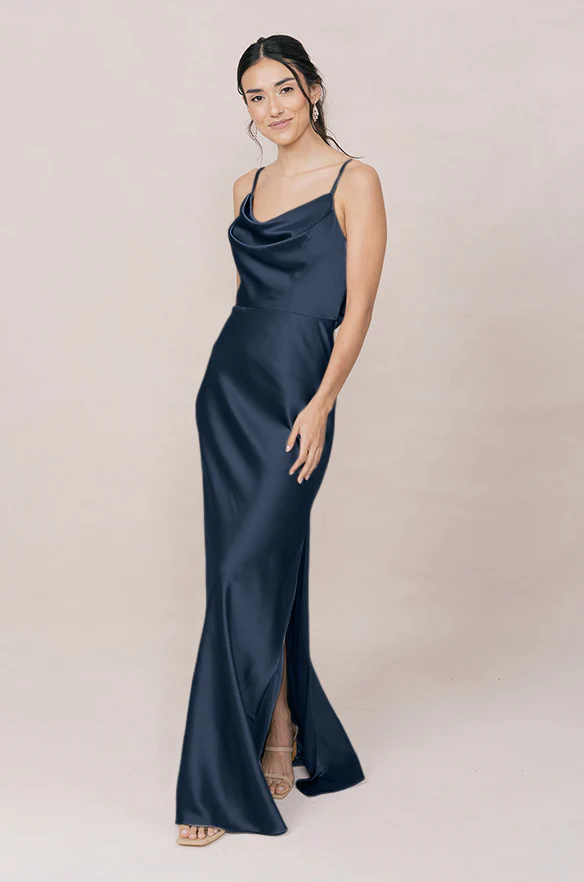 Nadia Satin Dress | Made To Order - Image 134