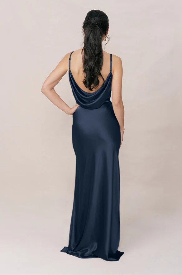 Nadia Satin Dress | Made To Order - Image 135