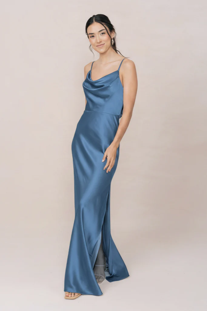 Nadia Satin Dress | Made To Order - Image 168
