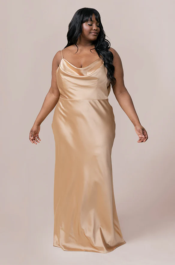Nadia Satin Dress | Made To Order - Image 8