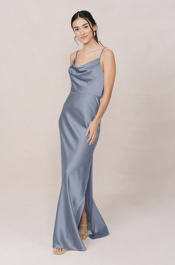 Nadia Satin Dress | Made To Order - Image 96