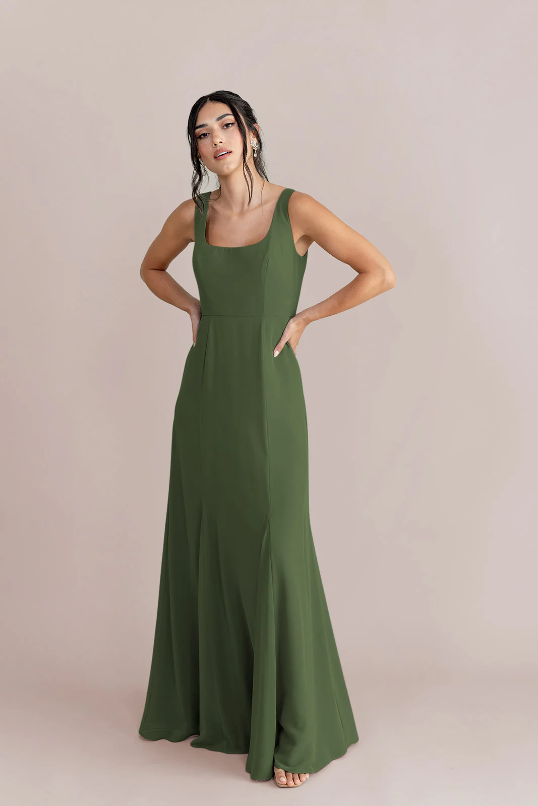 Nicole Chiffon Dress | Made To Order - Image 42