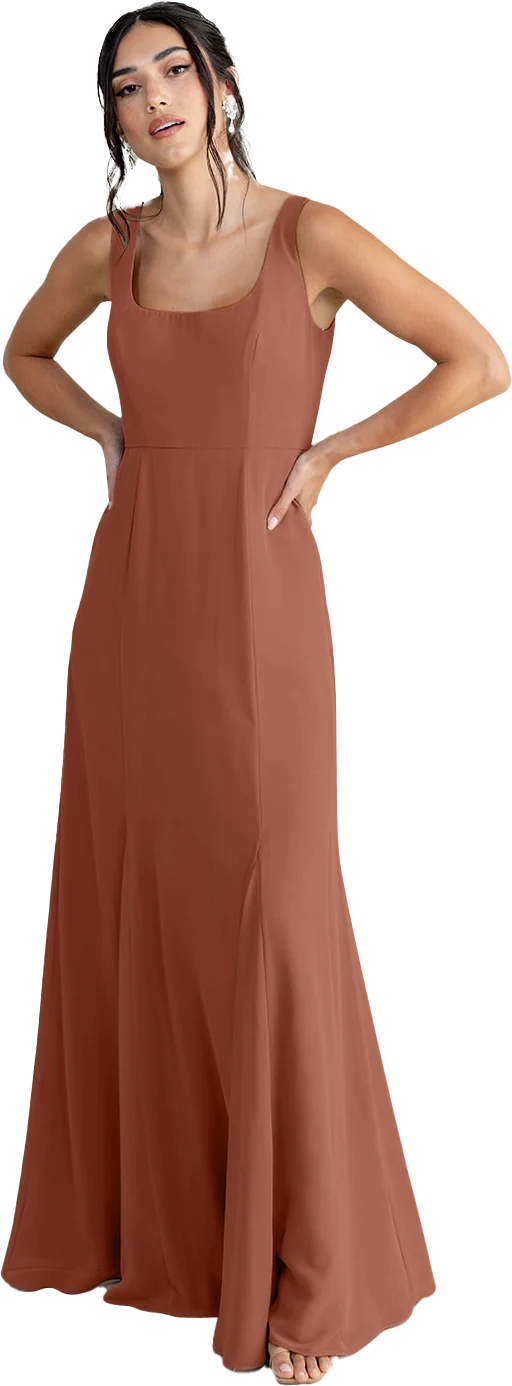 Nicole Chiffon Dress | Made To Order - Image 67