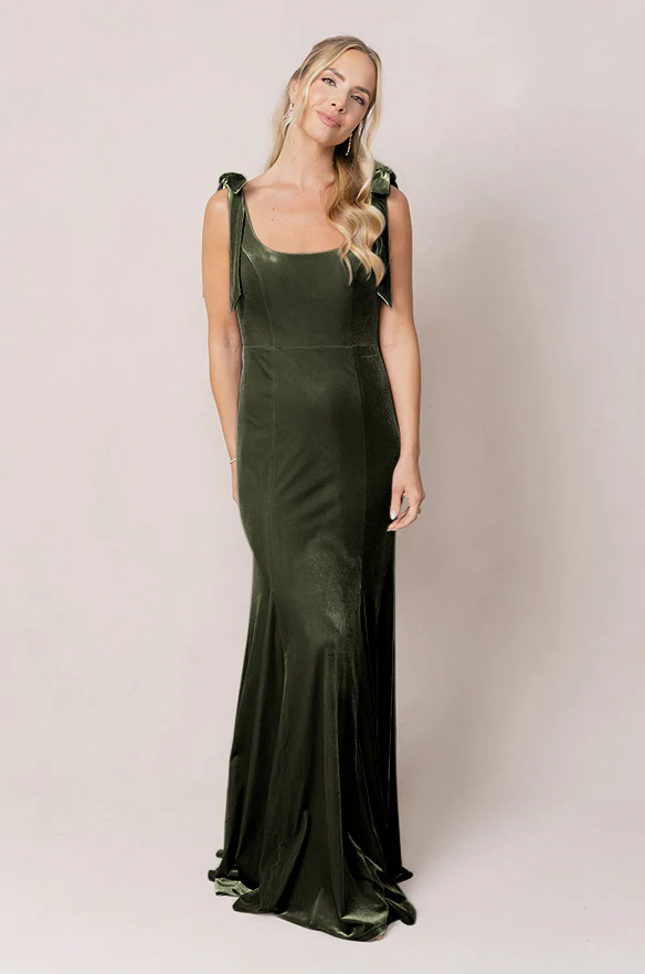 Nicole Velvet Dress | Made To Order - Image 23