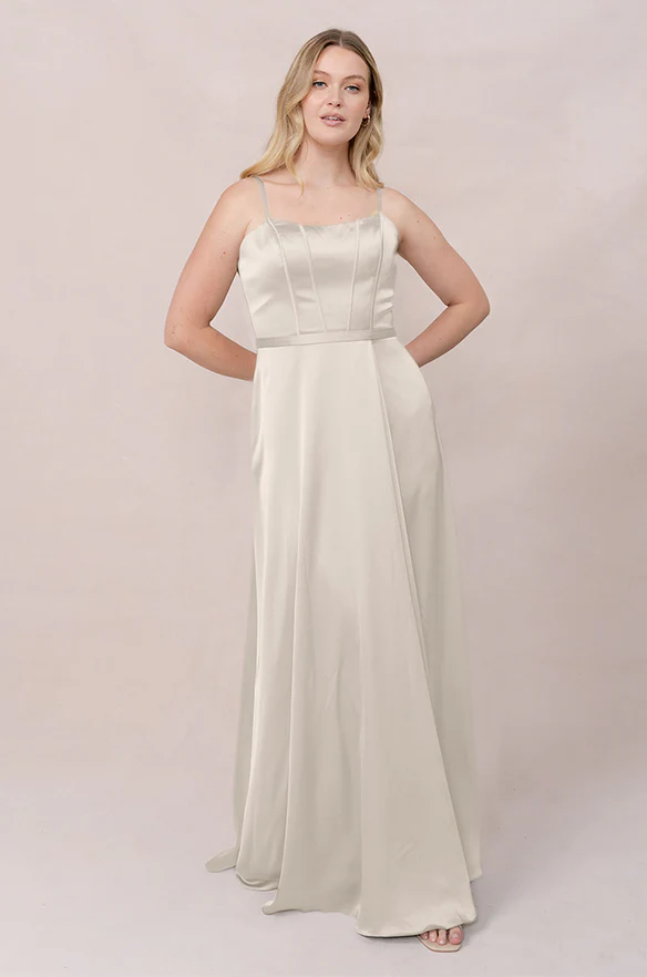 Nova Satin Dress | Made To Order - Image 100