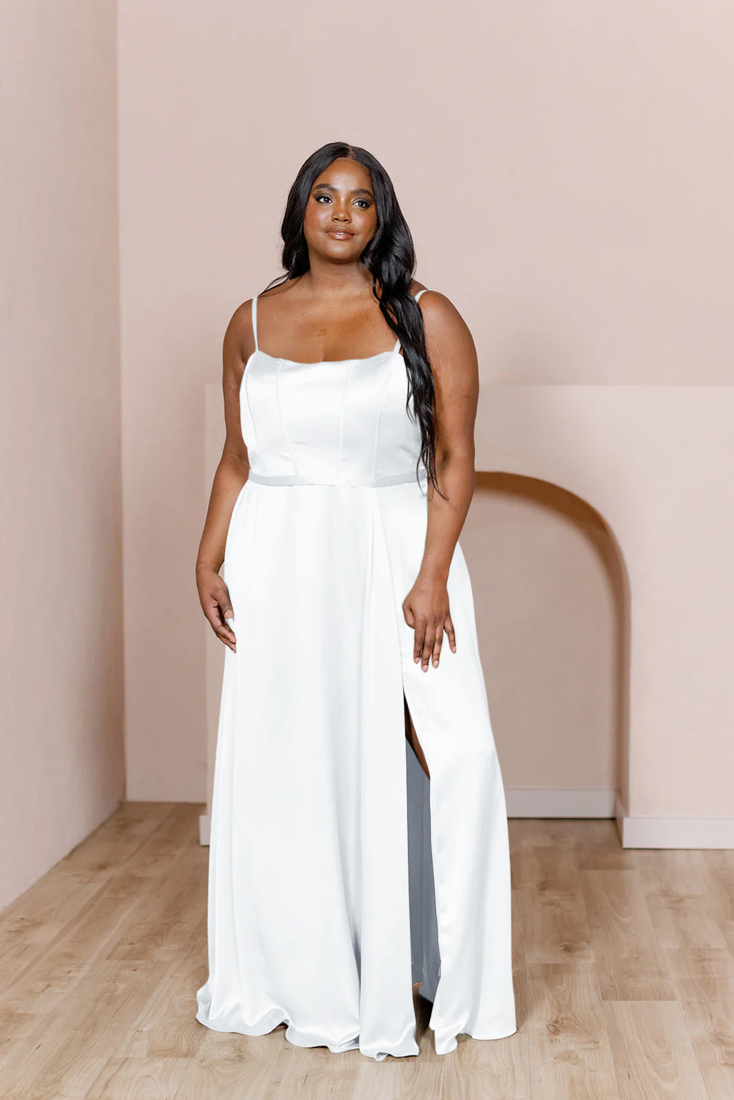 Nova Satin Dress | Made To Order - Image 108