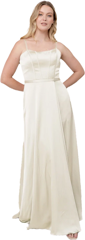 Nova Satin Dress | Made To Order - Image 113
