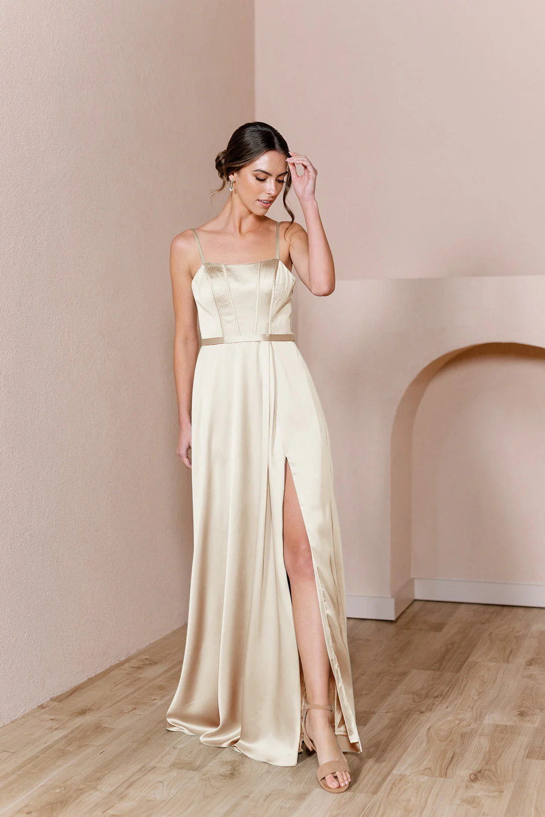 Nova Satin Dress | Made To Order - Image 114
