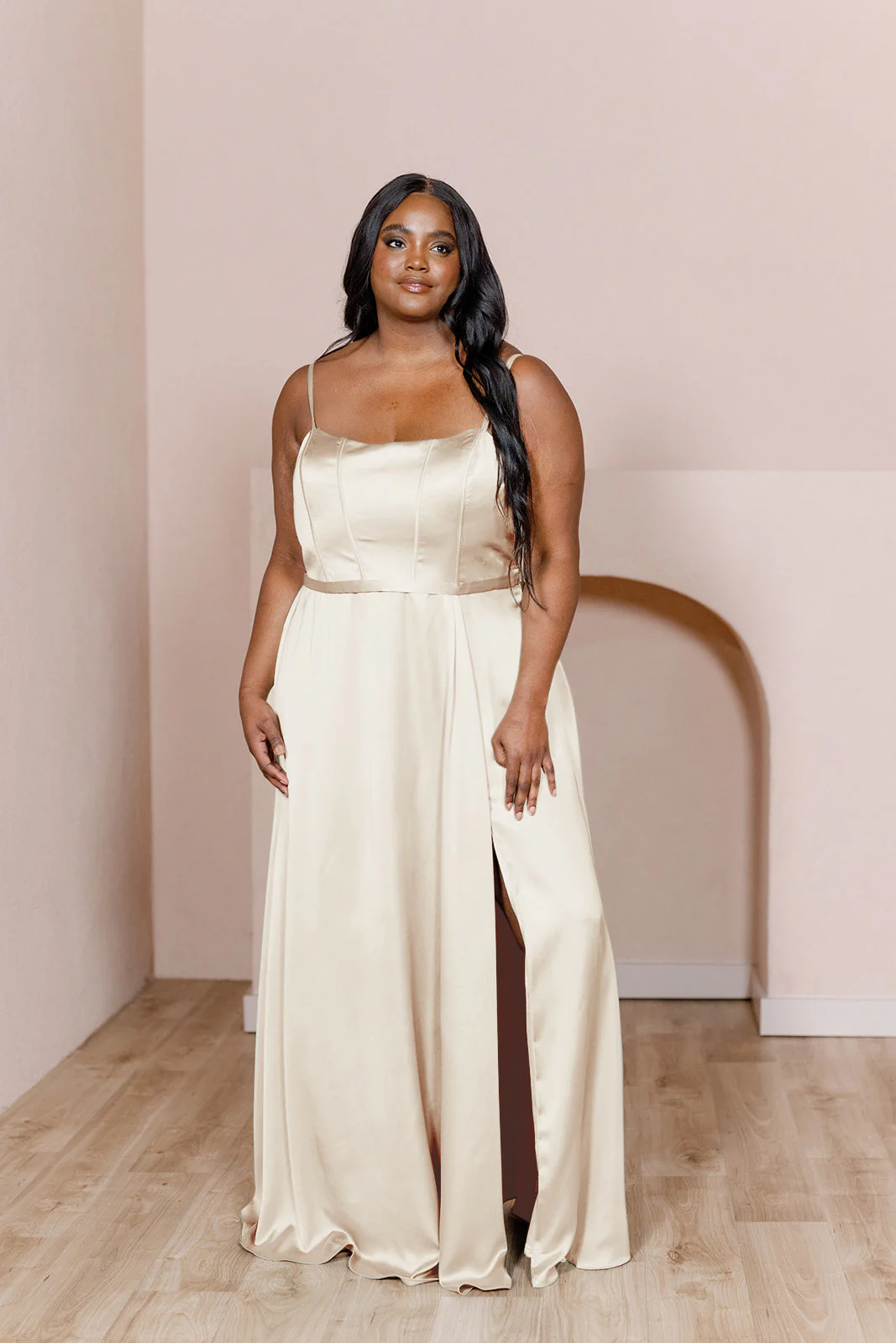 Nova Satin Dress | Made To Order - Image 115