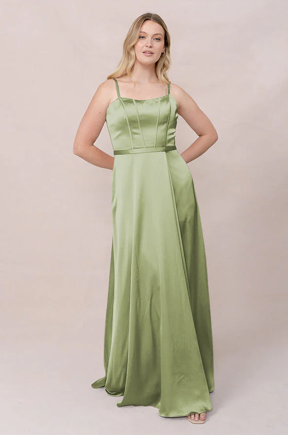 Nova Satin Dress | Made To Order - Image 116