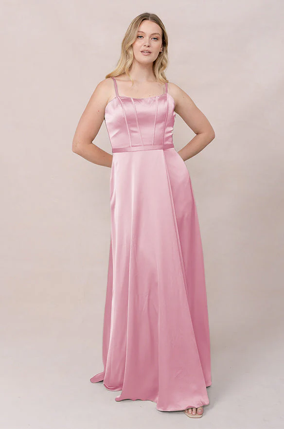Nova Satin Dress | Made To Order - Image 117